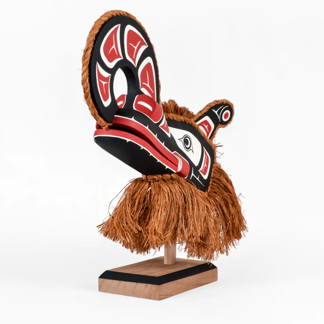 Crooked Beak - Red Cedar Mask