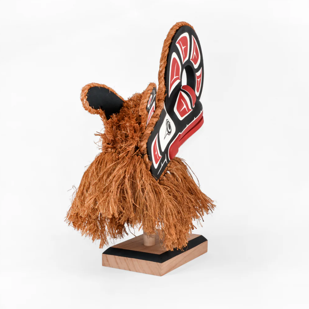 Crooked Beak - Red Cedar Mask