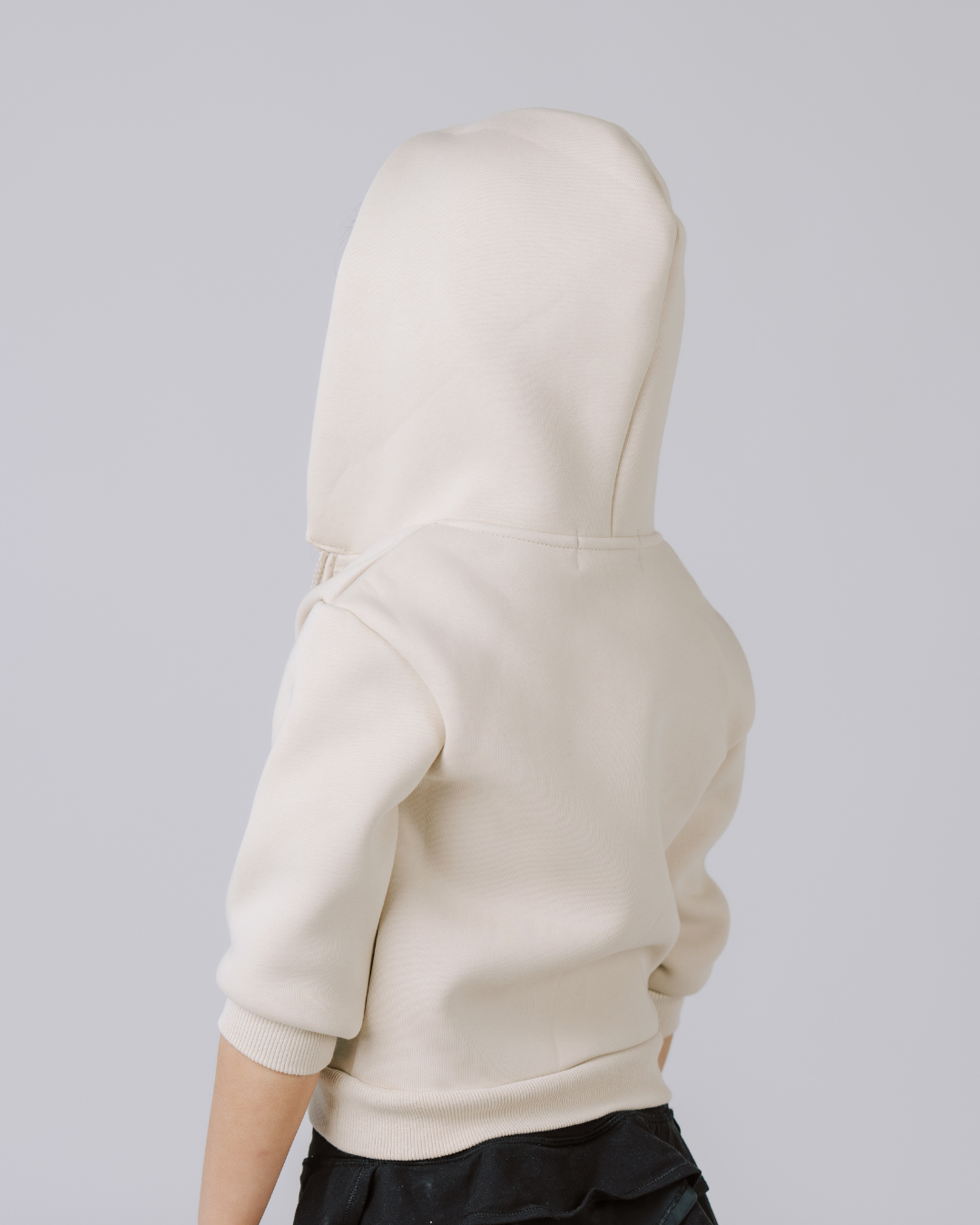 Kids & Toddlers Zip-Up Hoodie – Cream Salt Wind
