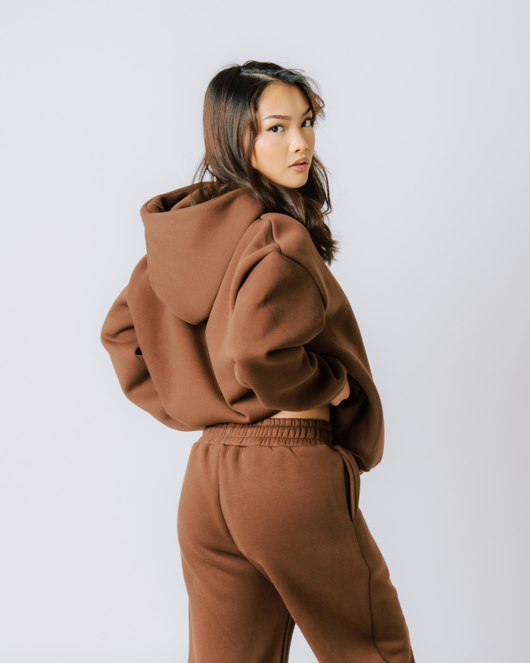 Youth Hoodie – Brown Clay Coast