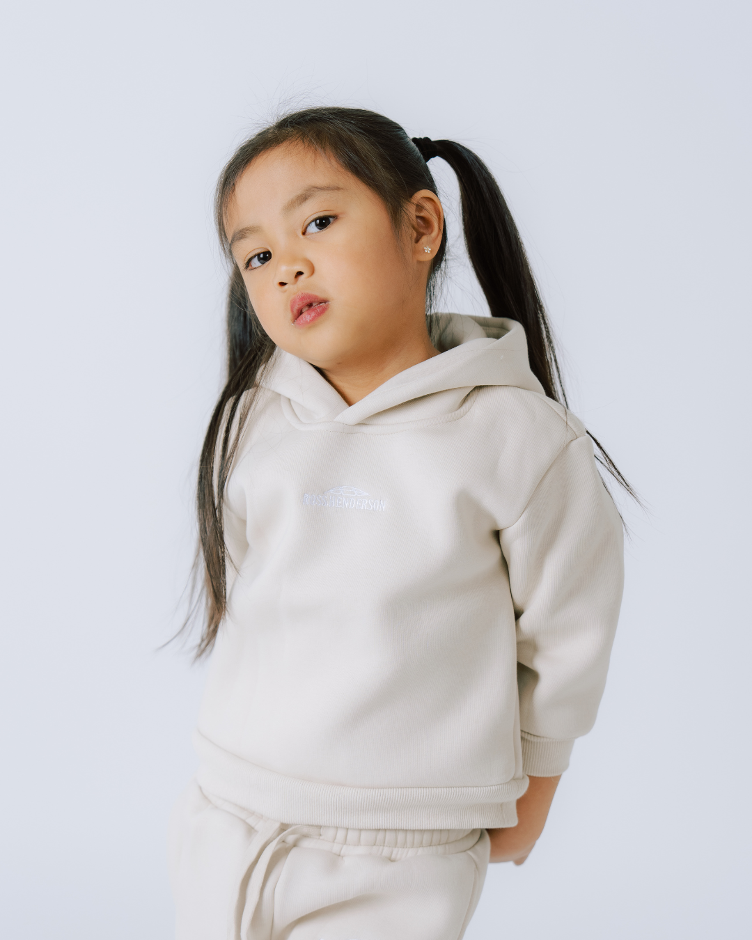 Kids & Toddler Hoodie – Cream Salt Wind