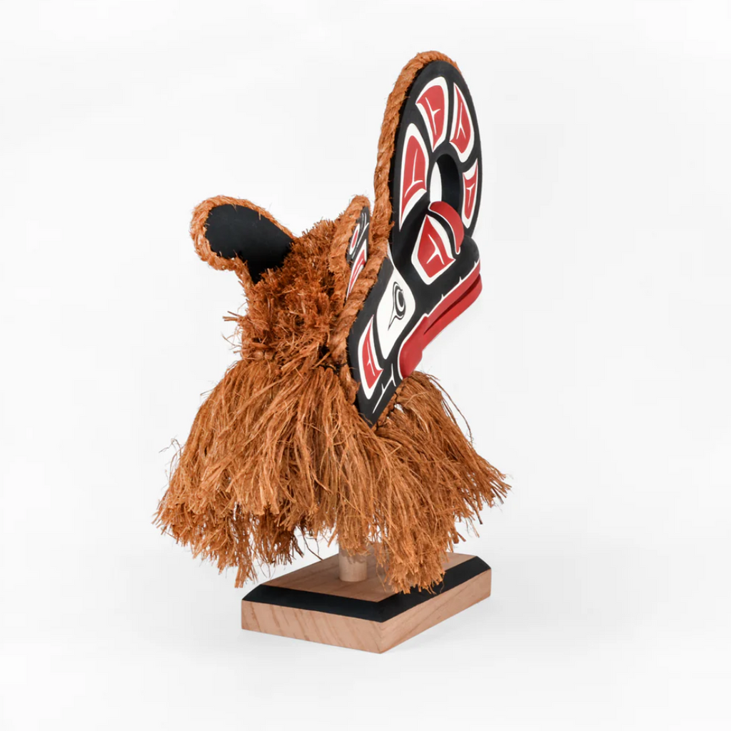Crooked Beak - Red Cedar Mask