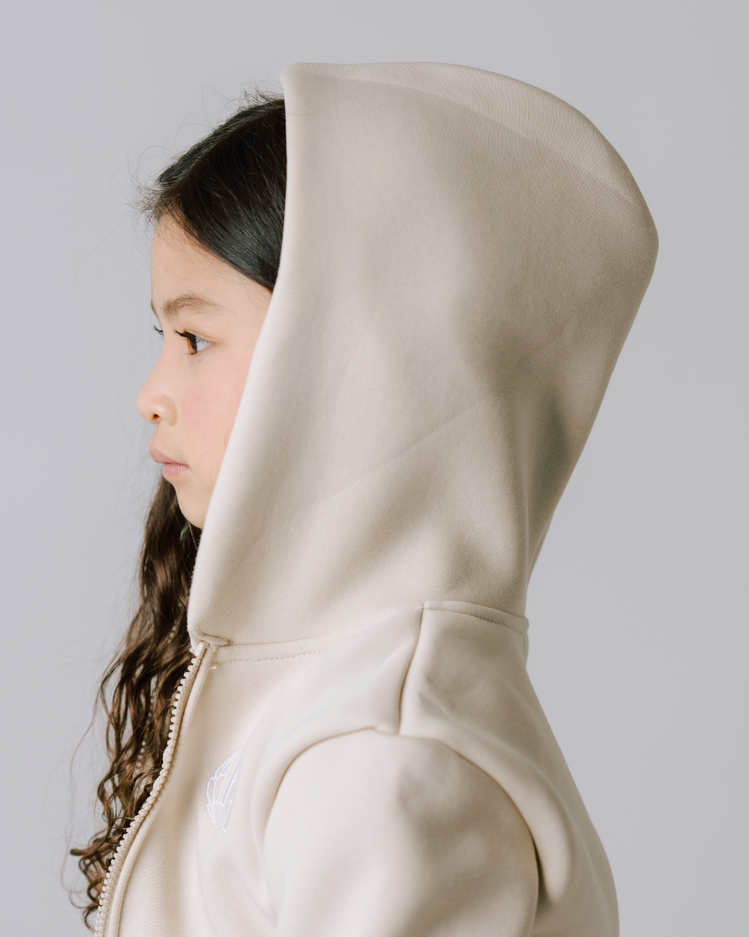 Kids & Toddler Hoodie – Cream Salt Wind