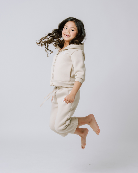 Kids & Toddlers Sweatpants – Cream Salt Wind
