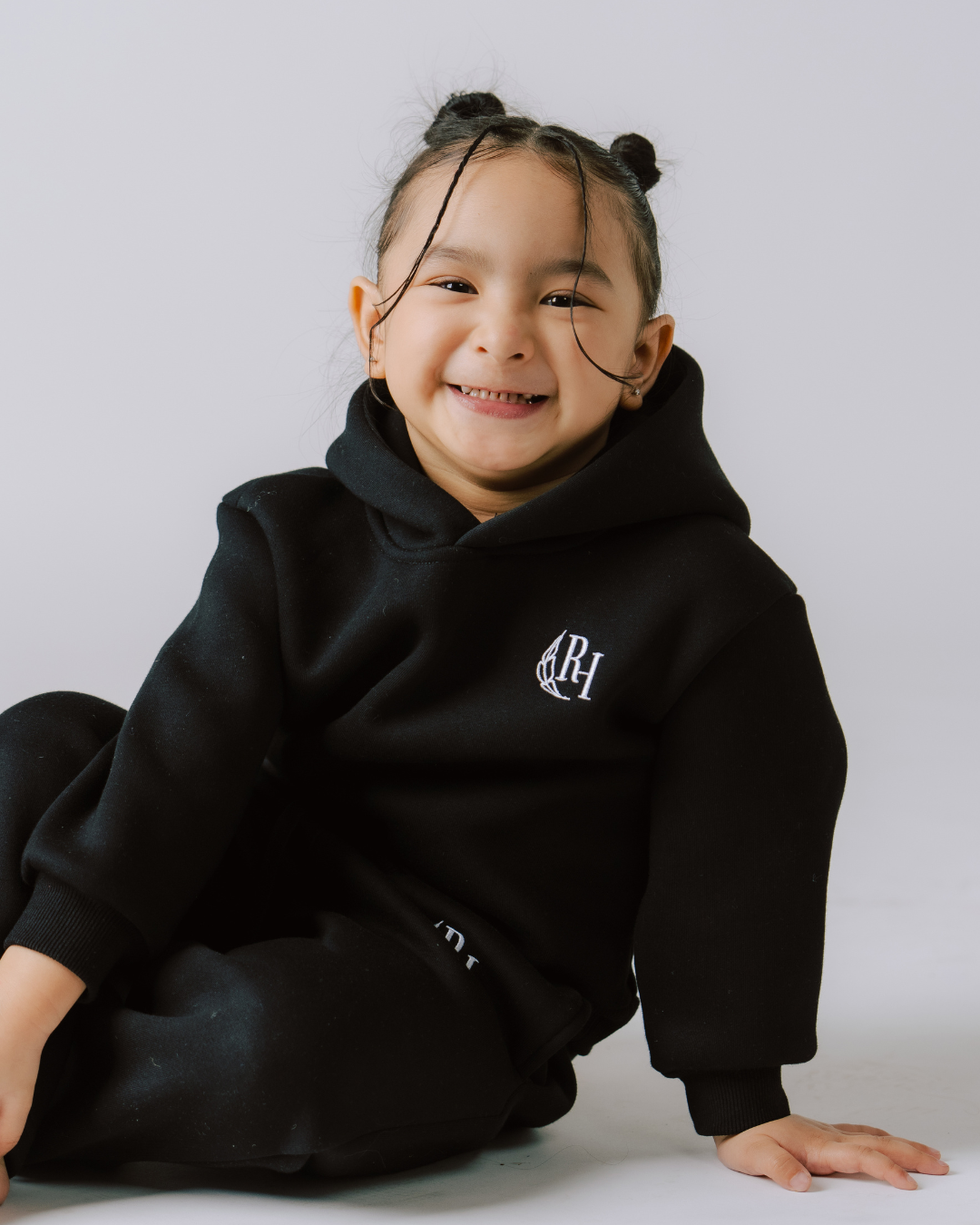 Kids & Toddler Hoodie – Black Smoke Cedar