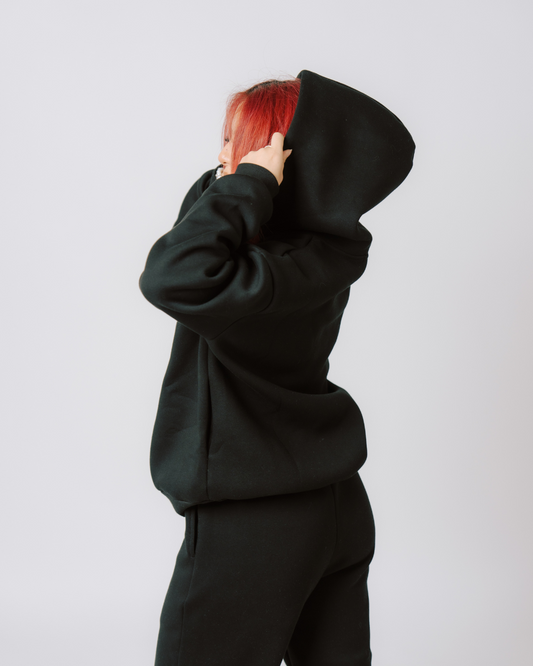 Hoodie – Black  Smoke Cedar