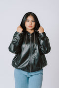 Autmn Black Leather jacket - Women