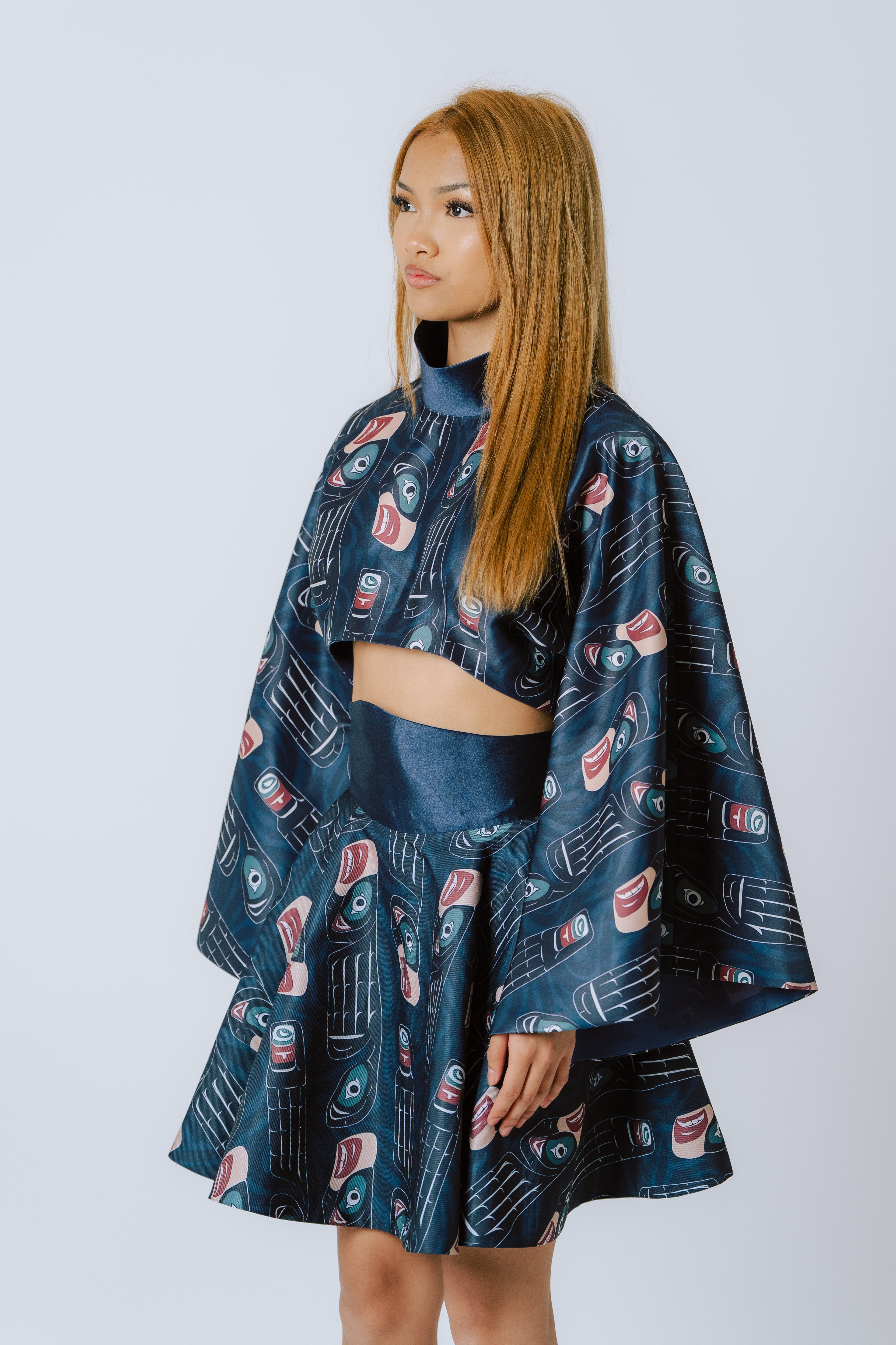 Modern Coastline Pattern Set - Women