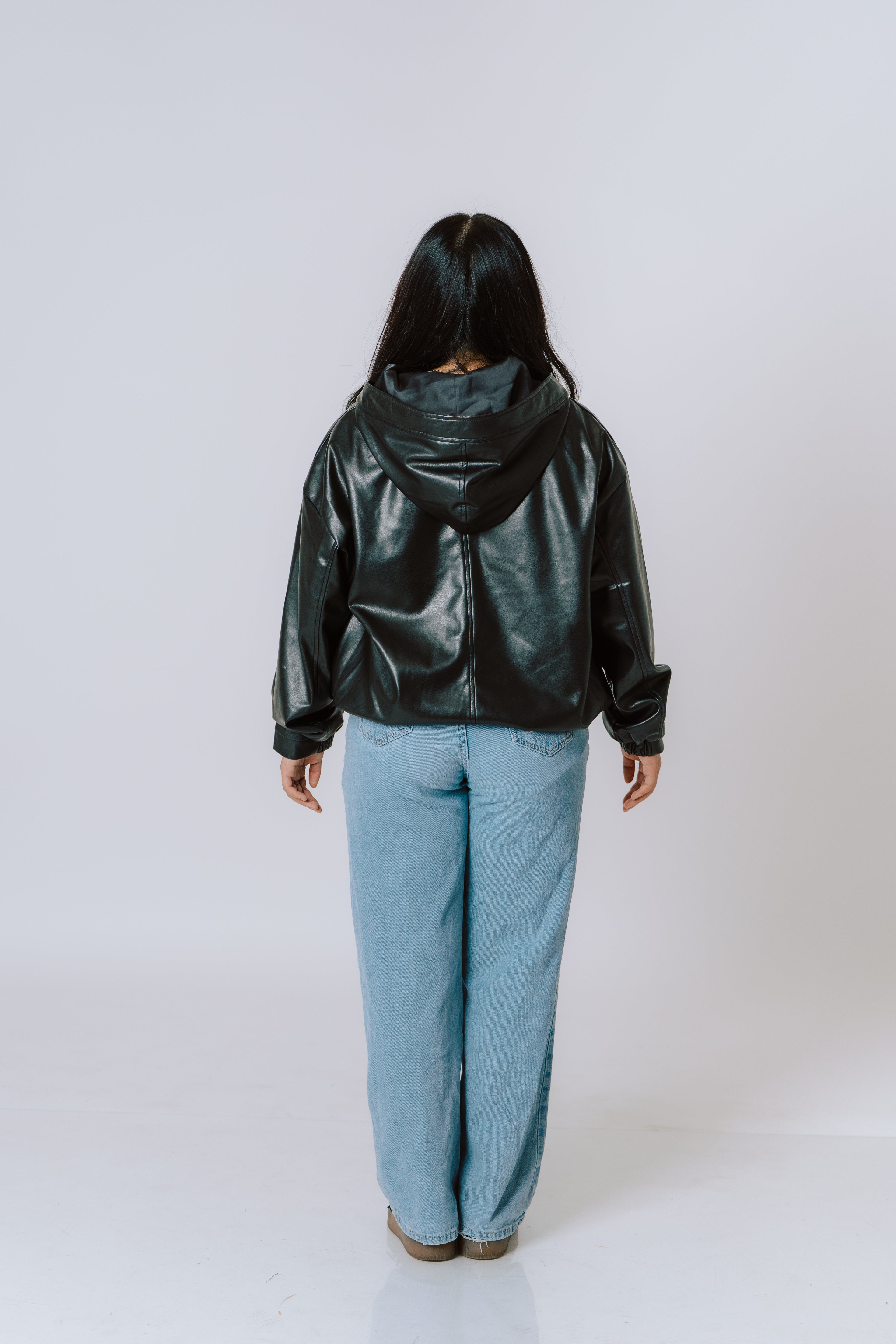 Autmn Black Leather jacket - Women