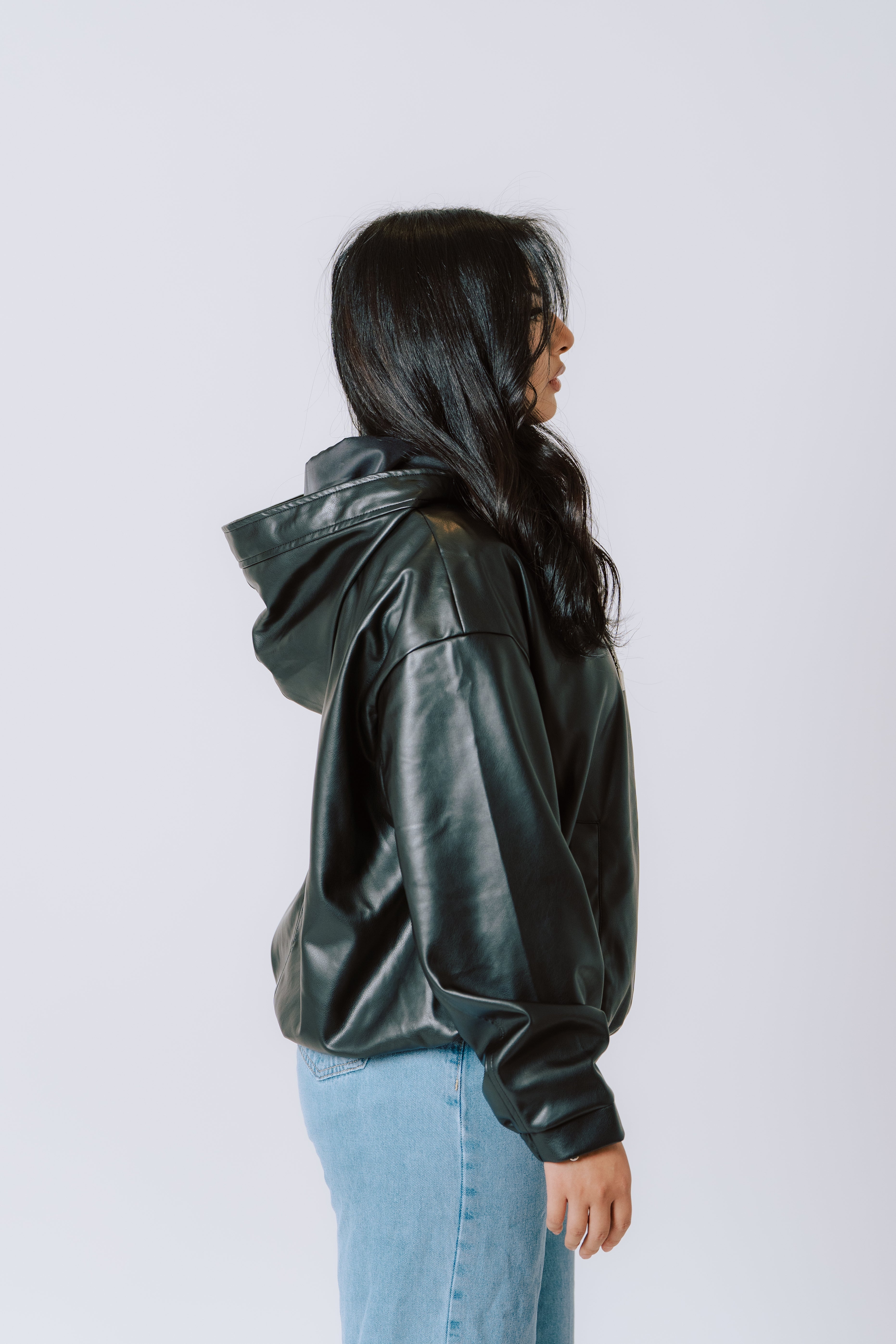 Autmn Black Leather jacket - Women